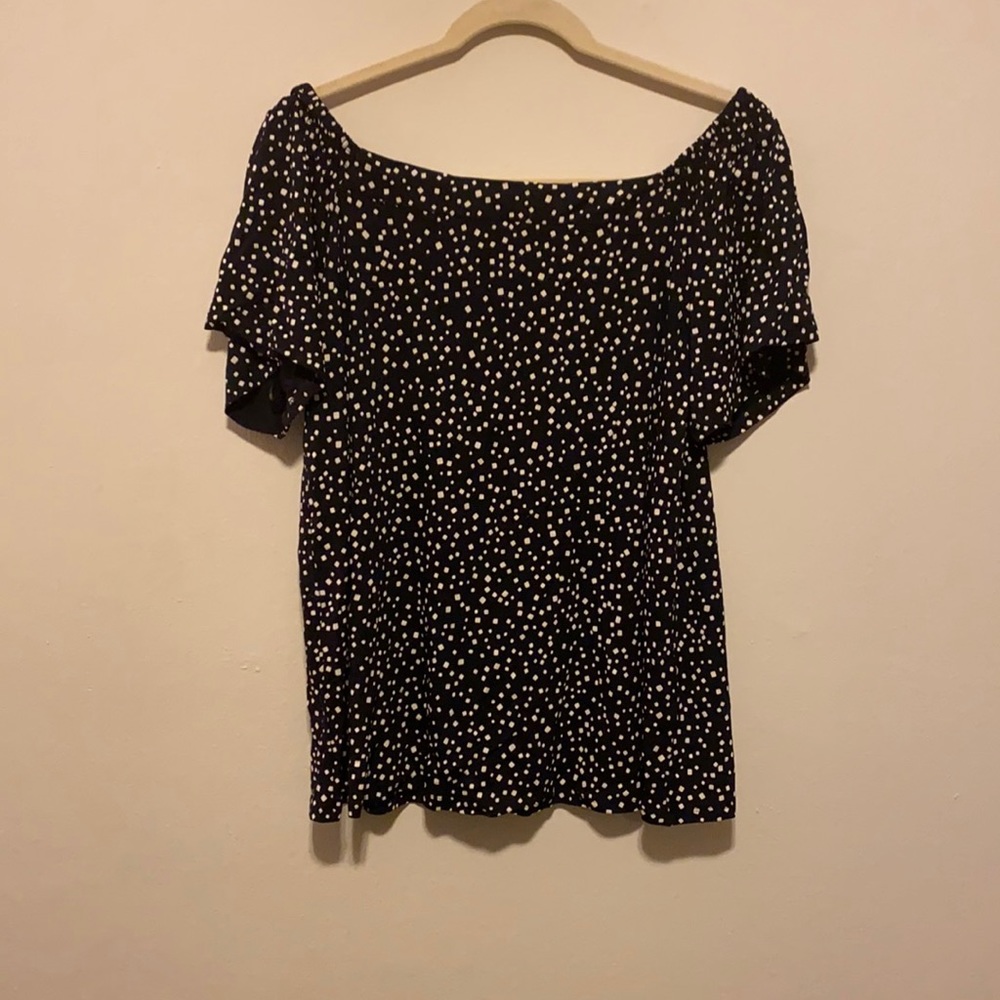 J Jill Wearever Collection Off the Shoulder Top